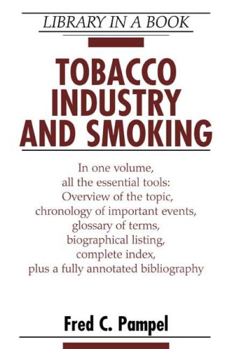 Imagen de archivo de Tobacco Industry and Smoking (LIBRARY IN A BOOK) a la venta por Midtown Scholar Bookstore