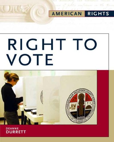 Beispielbild fr Right to Vote (American Rights) zum Verkauf von More Than Words