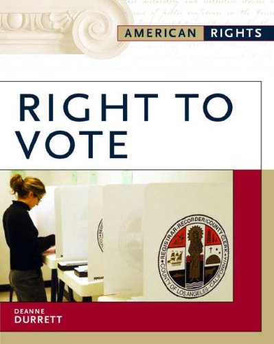 Stock image for Right to Vote (American Rights) for sale by More Than Words