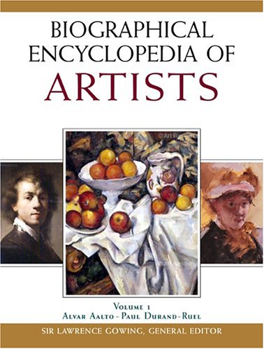 Beispielbild fr Biographical Encyclopedia of Artists (4 Volume Set) zum Verkauf von SecondSale