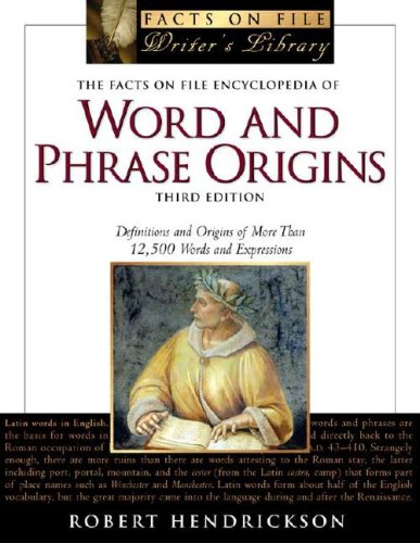 Beispielbild fr Facts on File Encyclopedia of Word and Phrase Origins zum Verkauf von Better World Books