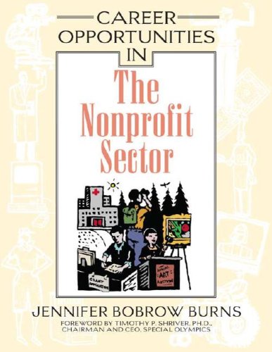 Stock image for Career Opportunities in the Nonprofit Sector for sale by Better World Books