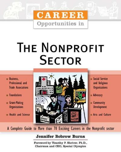 Stock image for Career Opportunities in the Nonprofit Sector for sale by Better World Books: West