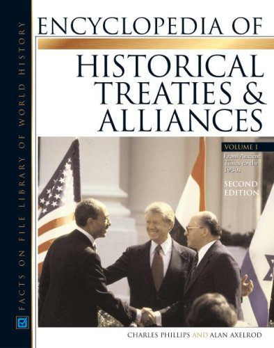Stock image for Encyclopedia Of Historical Treaties And Alliance for sale by Irish Booksellers