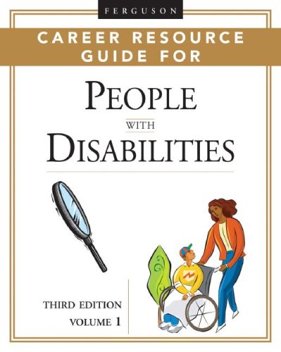 Imagen de archivo de Ferguson Career Resource Guide for People With Disabilities (2-volume set) a la venta por Midtown Scholar Bookstore