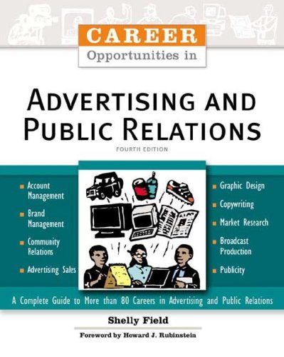 Beispielbild fr Career Opportunities In Advertising And Public Relations zum Verkauf von BookHolders