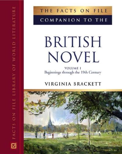 Stock image for The Facts on File Companion to the British Novel (The Facts on File Companion to Literature Series) (2 Volumes) for sale by HPB-Red