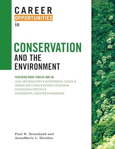 9780816067428: Career Opportunities In Conservation And The Environment