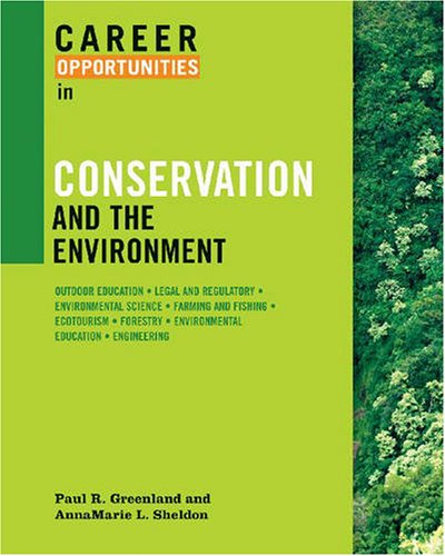 9780816067435: Career Opportunities in Conservation and the Environment