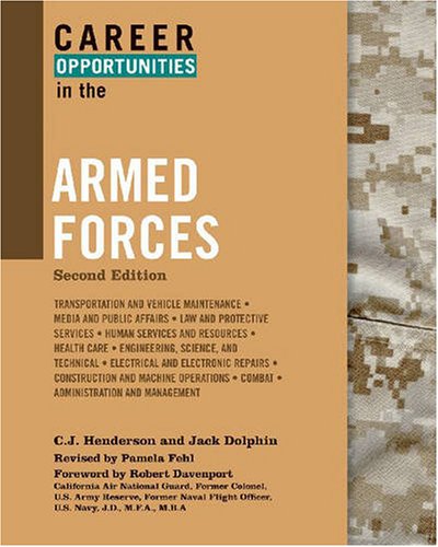 Stock image for Career Opportunities in the Armed Forces for sale by One Planet Books