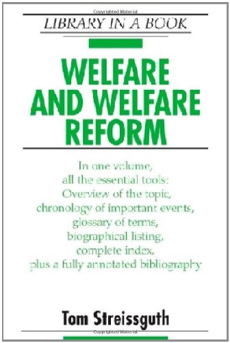 Stock image for Welfare and Welfare Reform for sale by ThriftBooks-Atlanta