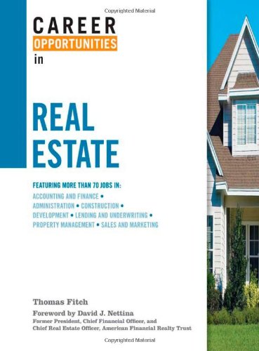 Stock image for Career Opportunities in Real Estate for sale by Better World Books