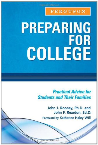 Stock image for Preparing for College: Practical Advice for Students and Their Families for sale by SecondSale