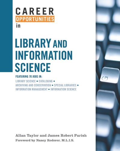 Beispielbild fr Career Opportunities in Library and Information Science zum Verkauf von More Than Words