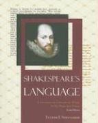 Stock image for Shakespeare's Language : A Glossary of Unfamiliar Words in His Plays and Poems for sale by Better World Books