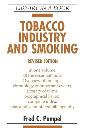 Imagen de archivo de Tobacco Industry and Smoking a la venta por Better World Books