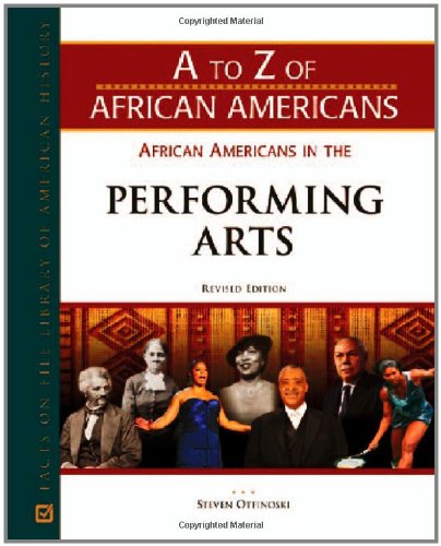 9780816078387: African Americans in the Performing Arts
