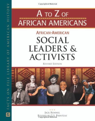 9780816080922: African-American Social Leaders and Activists (A to Z of African Americans)
