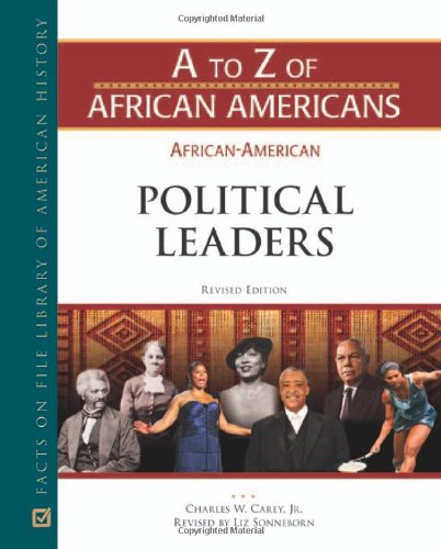 9780816081202: African-American Political Leaders (A to Z of African Americans)