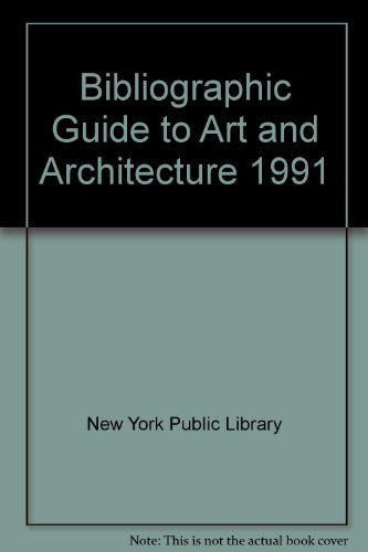 9780816120321: Bibliographic Guide to Art and Architecture 1991