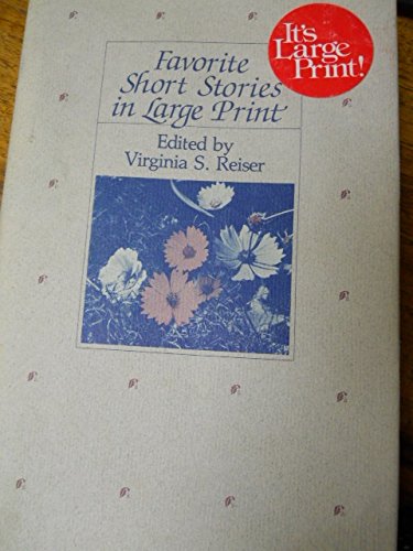 9780816134342: Favorite Short Stories in Large Print