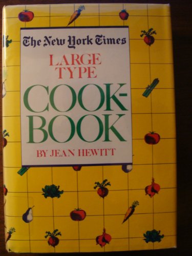 9780816136827: New York Times Large Type Cookbook