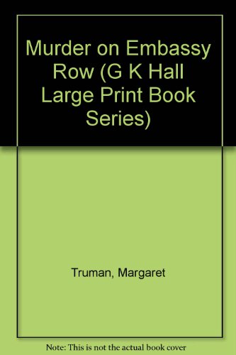 9780816137275: Murder on Embassy Row (G K Hall Large Print Book Series)