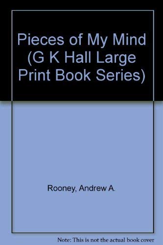 9780816138029: Pieces of My Mind (G K Hall Large Print Book Series)