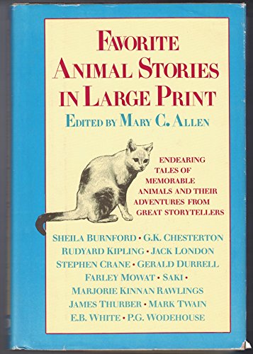 Stock image for Favorite Animal Stories in Large Print for sale by ThriftBooks-Atlanta