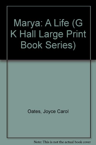 9780816141784: Marya: A Life (G.K. Hall Large Print Book Series)
