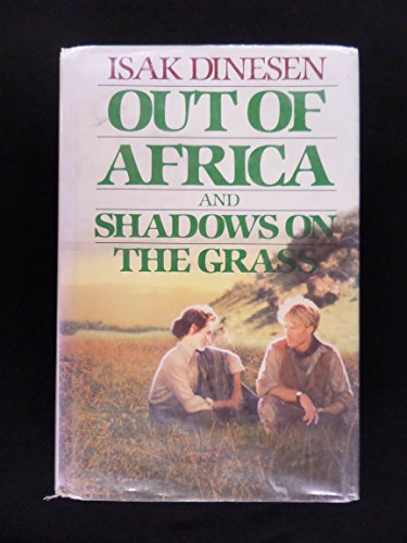 Imagen de archivo de Out of Africa and Shadows on the Grass (G K Hall Large Print Book Series) a la venta por GoldBooks