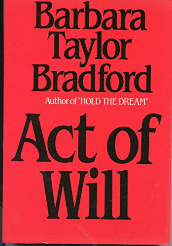 Act of Will (G K Hall Large Print Book Series)