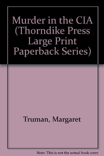 9780816144075: Murder in the CIA (Thorndike Press Large Print Paperback Series)