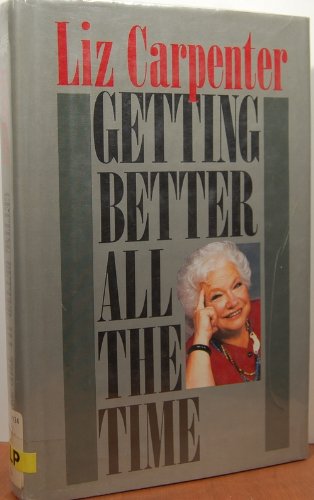 9780816144969: Getting Better All the Time (G K Hall Large Print Book Series)