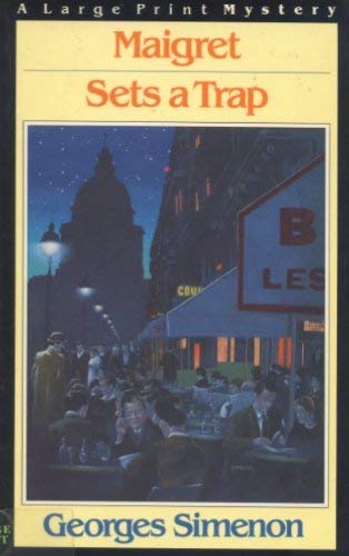9780816146659: Maigret Sets a Trap (G. K. Hall Nightingale Series Edition)
