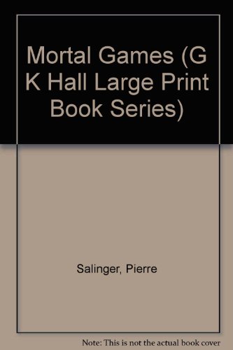 9780816146857: Mortal Games (G K Hall Large Print Book Series)