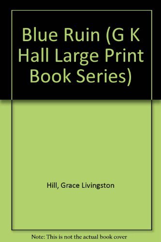9780816147212: Blue Ruin (G K Hall Large Print Book Series)