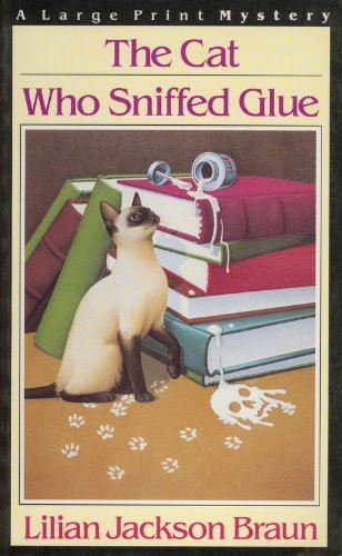 9780816148646: The Cat Who Sniffed Glue (G.K. Hall Large Print Book Series)