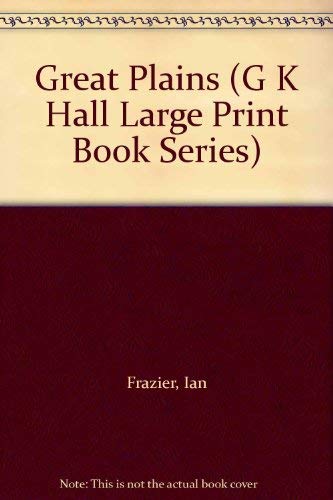 9780816149735: Great Plains (G K Hall Large Print Book Series) [Idioma Ingls]