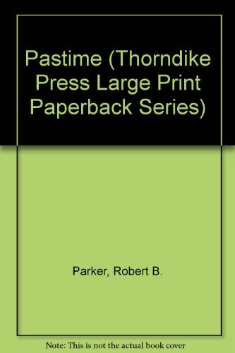 9780816153480: Pastime (Thorndike Press Large Print Paperback Series)