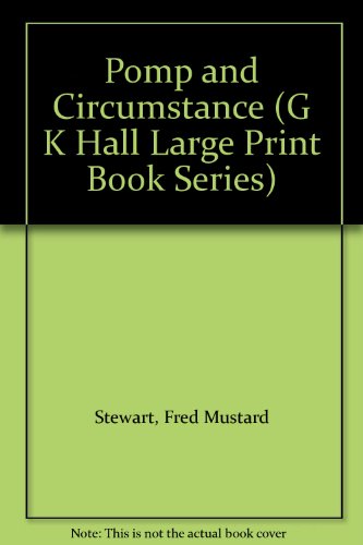 9780816153732: Pomp and Circumstance (G K Hall Large Print Book Series)