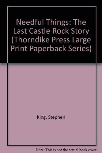 Stock image for Needful Things The Last Castle Rock Story for sale by Ann Becker