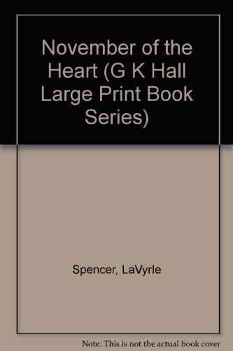 9780816157006: November of the Heart (G K Hall Large Print Book Series)