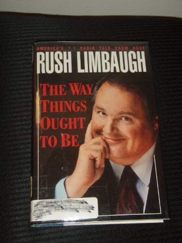 The Way Things Ought to Be (G K Hall Large Print Book Series) (9780816157310) by Limbaugh, Rush