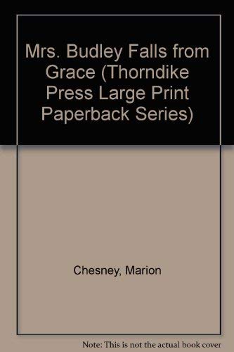 9780816159802: Mrs. Budley Falls from Grace (Thorndike Press Large Print Paperback Series)