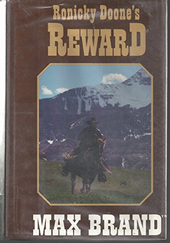 9780816159994: Ronicky Doone's Reward