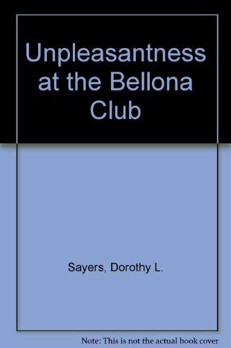 9780816167241: Unpleasantness at the Bellona Club