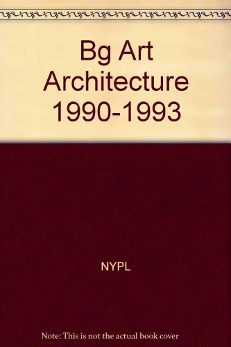 9780816171316: Bibliographic Guide to Art and Architecture 1990