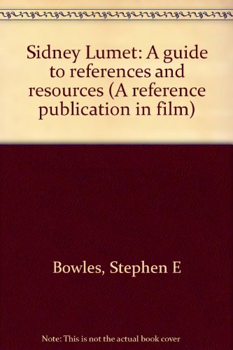 Beispielbild fr LUMET SIDNEY A Guide to References and Resources zum Verkauf von Verlag fr Filmschriften