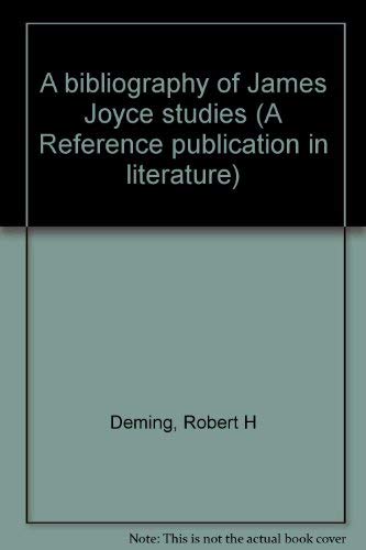 Stock image for Bibliography of James Joyce Studies for sale by Better World Books